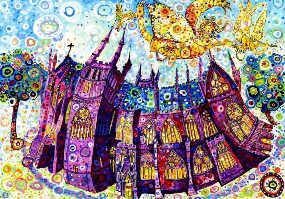 Grafika Puzzle 1000 dílků Sally Rich - Cathedral - obrázek 1