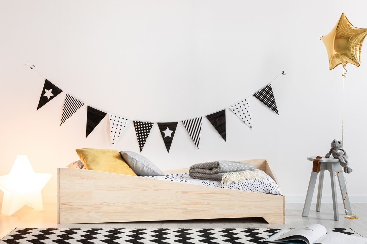 Dětská postel Ourbaby Box Modern 200x90 cm - obrázek 1