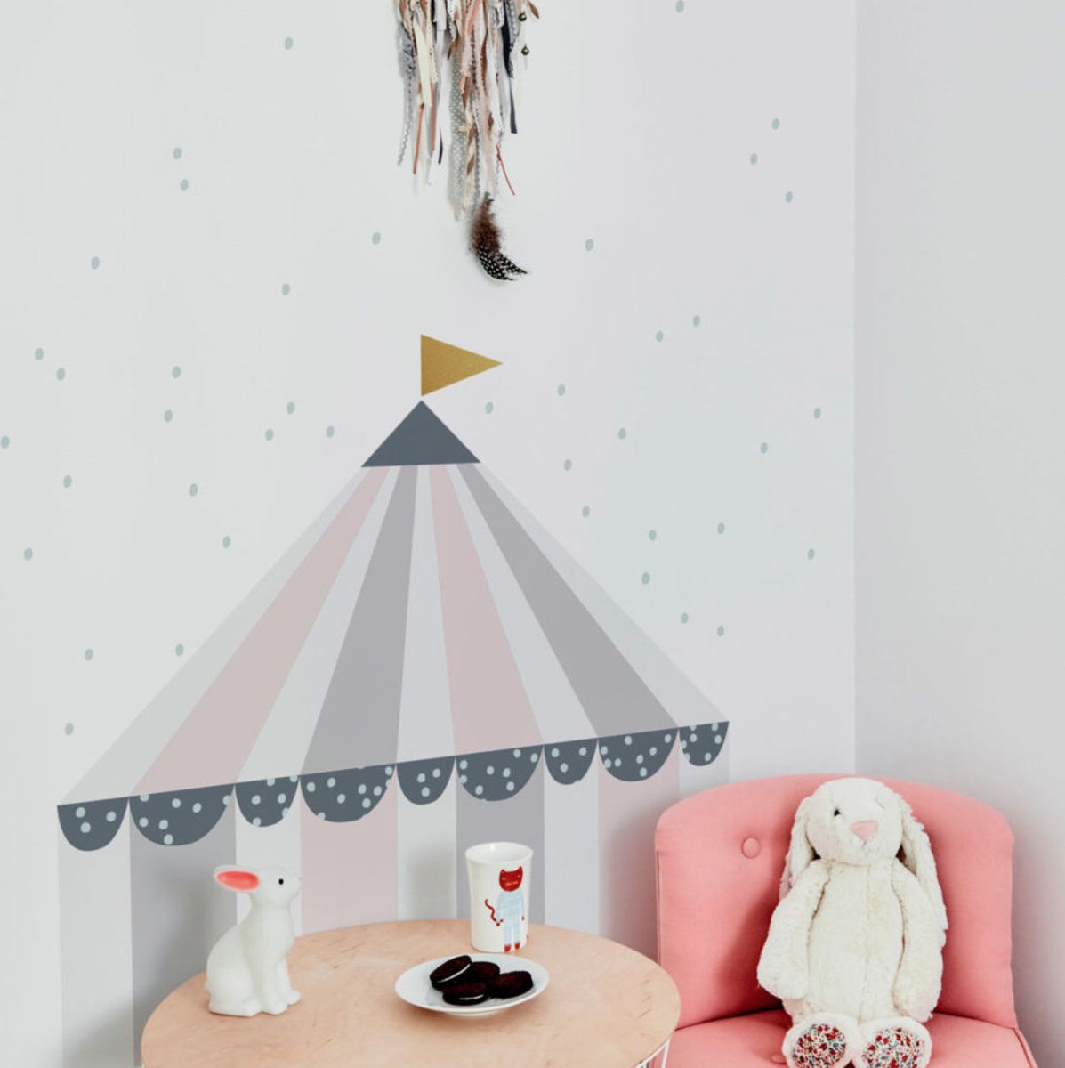 Samolepka na zeď Dekornik Circus 30038-0, 100x110 cm - obrázek 1