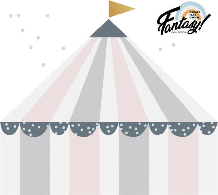 Samolepka na zeď Dekornik Circus 30038-0, 100x110 cm - obrázek 2
