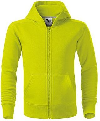 ADLER Czech Dětská mikina Malfini TRENDY ZIPPER 412 limetková 158 - obrázek 1
