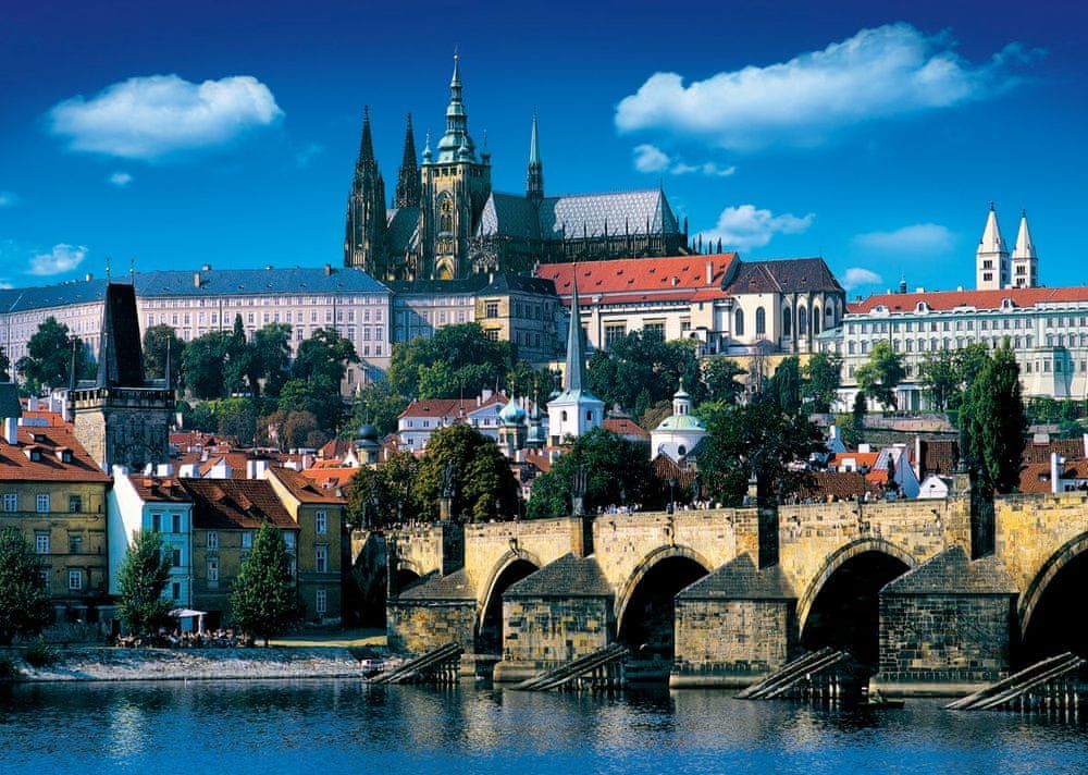 Dino Puzzle 1000 dílků Charles Bridge, Prag - obrázek 1