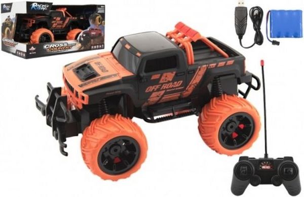 Teddies Auto RC buggy plast 27cm 27MHz na baterie + dobíjecí pack v krabici - obrázek 1