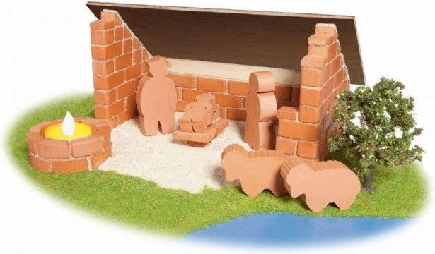 Teifoc Stavebnice Teifoc Betlém 100ks - obrázek 1