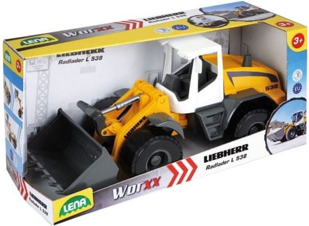 LENA Nakladač Liebherr L538, okrasný kartón - obrázek 1