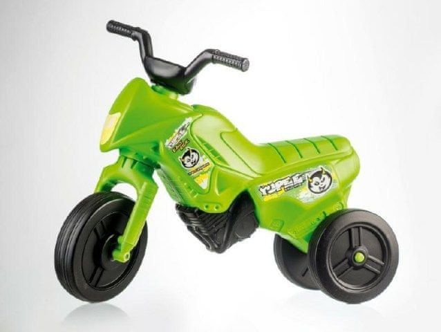 Teddies Odrážedlo Enduro Yupee zelené malé - obrázek 1