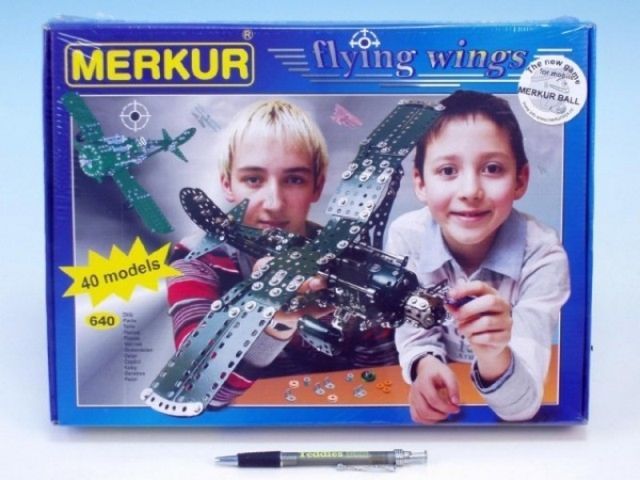 Merkur Stavebnice MERKUR Flying wings 640ks - obrázek 1