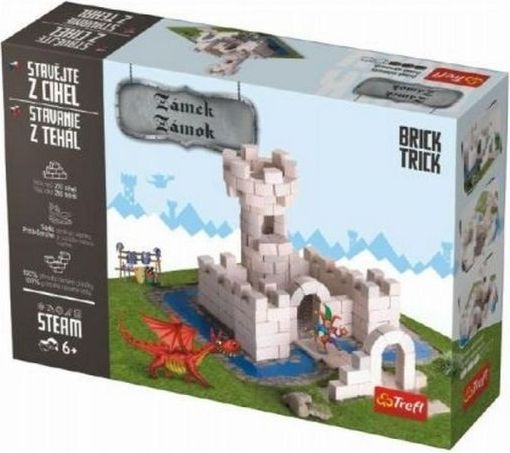 Trefl Stavějte z cihel Zámek stavebnice Brick Trick - obrázek 1