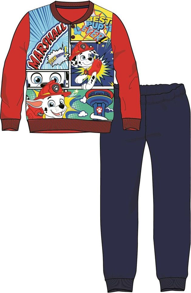 Disney by Arnetta chlapecké pyžamo Paw Patrol 86 - obrázek 1