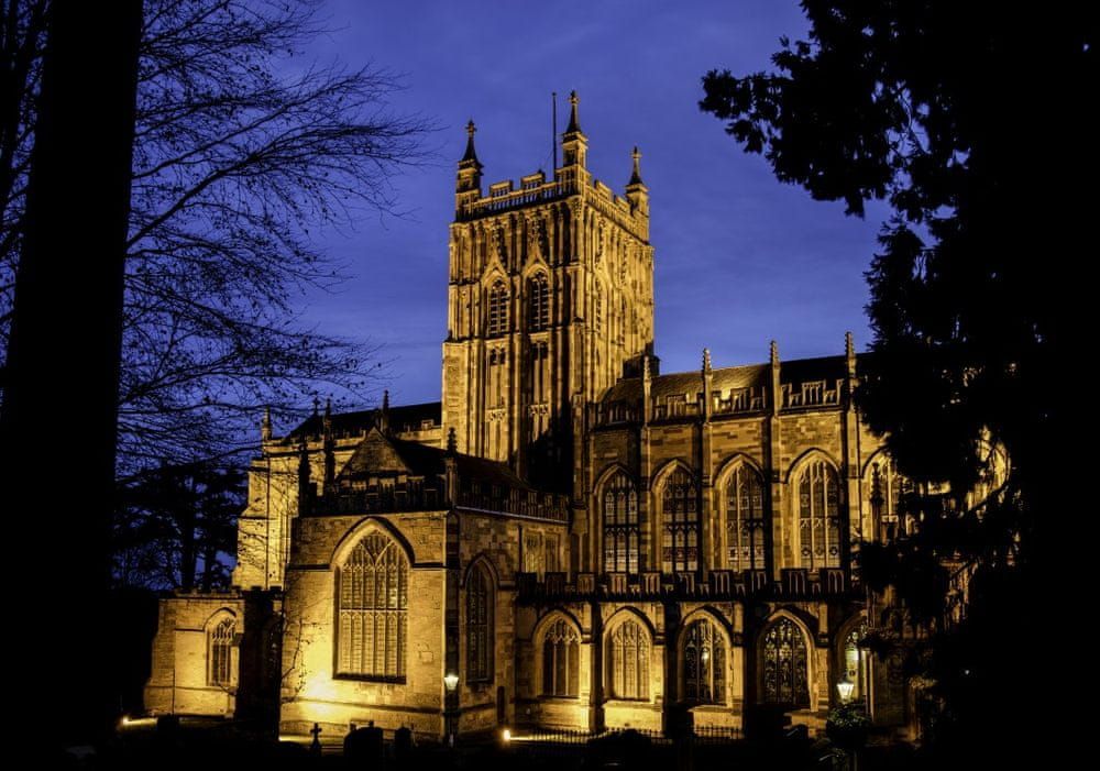 Grafika Puzzle 1000 dílků Great Malvern Priory - obrázek 1
