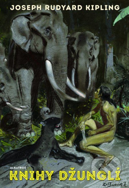 Knihy džunglí - Joseph Rudyard Kipling, Zdeněk Burian (ilustrátor) - obrázek 1