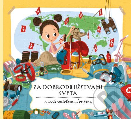 Za dobrodružstvami sveta s cestovateľkou Lenkou - Helena Haraštová, Jakub Cenkl (ilustrácie) - obrázek 1