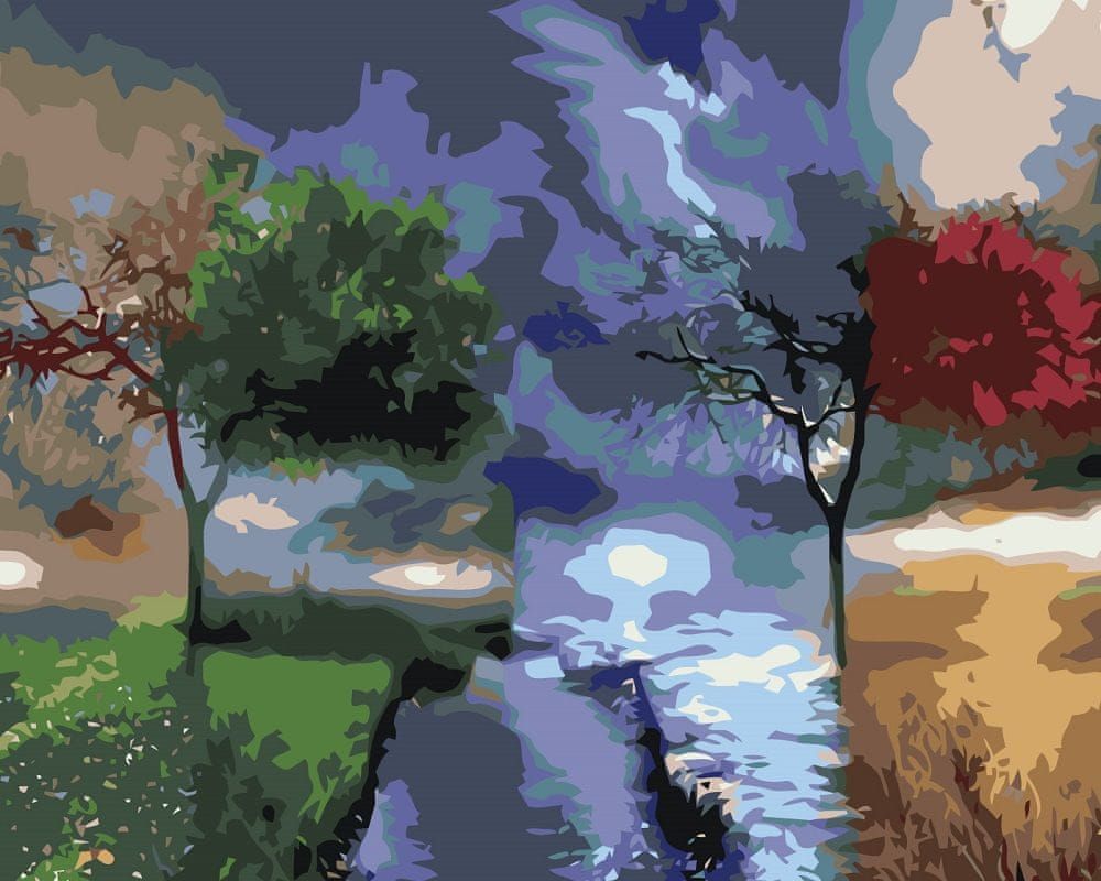 Maluješ Malování podle čísel - POČASÍ - 40x50, nevypnuté - obrázek 1