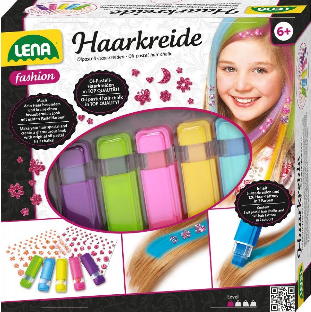 Lena Křída na vlasy - obrázek 1
