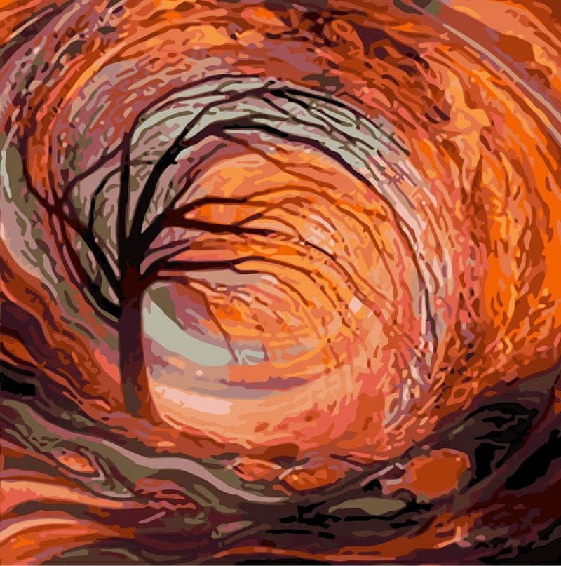 Maluješ Malování podle čísel - VĚTRNO - 80x80, nevypnuté - obrázek 1