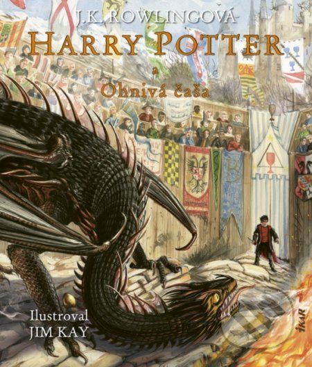 Harry Potter a Ohnivá čaša (Kniha 4) - J.K. Rowling, Jim Kay (ilustrátor) - obrázek 1