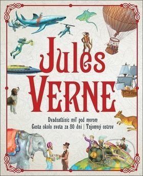 Dvadsaťtisíc míľ pod morom, Cesta okolo sveta za 80 dní, Tajomný ostrov - Jules Verne - obrázek 1