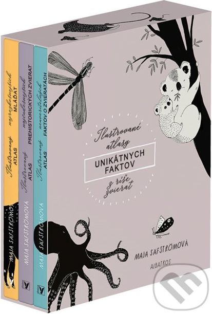 Ilustrované atlasy unikátnych faktov z ríše zvierat (BOX) - Maja Säfström - obrázek 1