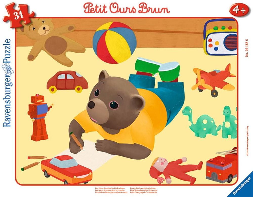 Ravensburger Frame Puzzle - Little Brown Bear - obrázek 1