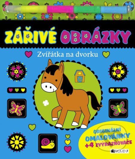 Zářivé obrázky: Zvířátka na dvorku - - obrázek 1