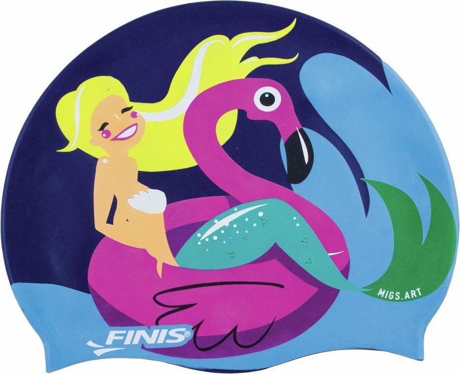 FINIS Dětská čepice Mermaid - Flamingo - obrázek 1