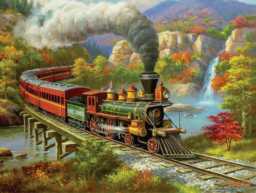 SunsOut Puzzle 500 dílků XXL dílků - Fall River Ltd. - obrázek 1