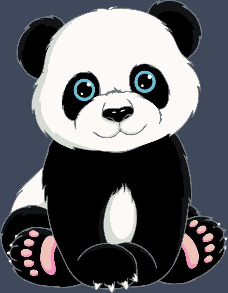 Maluješ Malování podle čísel - PANDA - 80x100, nevypnuté - obrázek 1