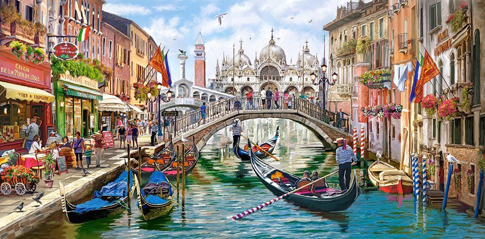 Castorland Puzzle 4000 dílků Charms of Venise - obrázek 1