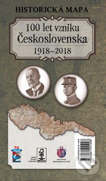Historická mapa: 100 let vzniku Československa 1918 – 2018 - - obrázek 1