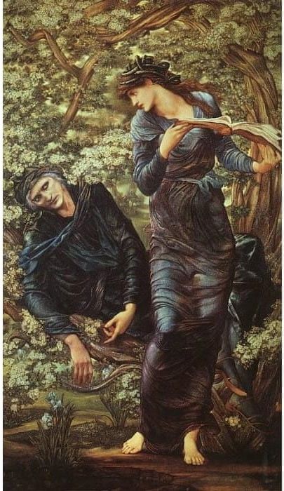 D-Toys Puzzle 1000 dílků Edward Burne-Jones: The Beguiling of Merlin, 1872-1 - obrázek 1