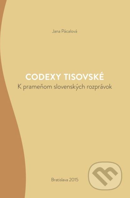 Codexy tisovské - Jana Pácalová - obrázek 1