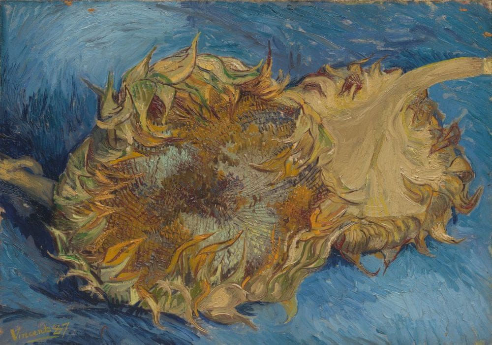Grafika Puzzle 1000 dílků Van Gogh: Sunflowers, 1887 - obrázek 1