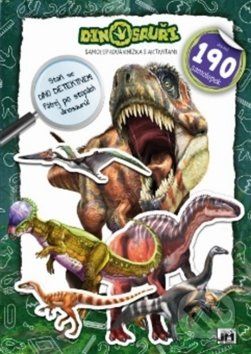 Samolepková knížka - Dinosauři - - obrázek 1