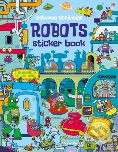 Robots Sticker Book - Kirsteen Robson, Seb Burnett (ilustrácie) - obrázek 1
