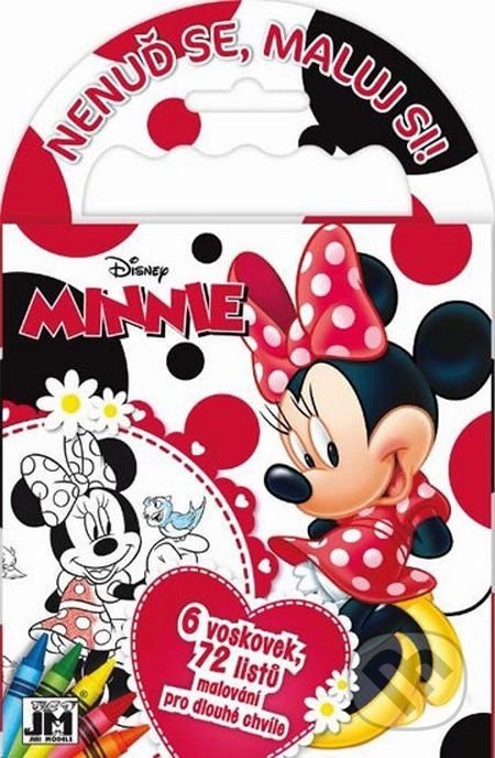 Minnie - Omalovánky na cesty - - obrázek 1