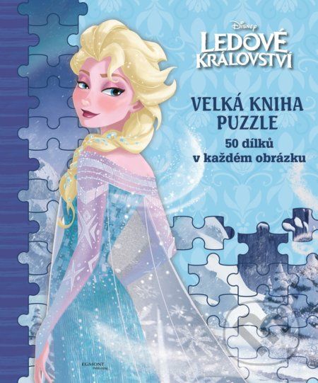 Ledové království: Velká kniha puzzle - - obrázek 1
