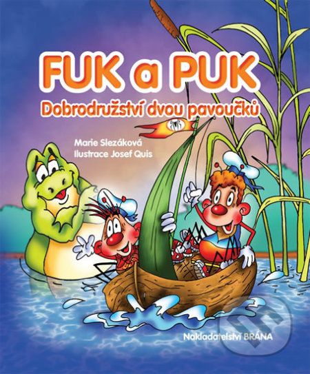 Fuk a Puk - Dobrodružství dvou pavoučků - Marie Slezáková - obrázek 1
