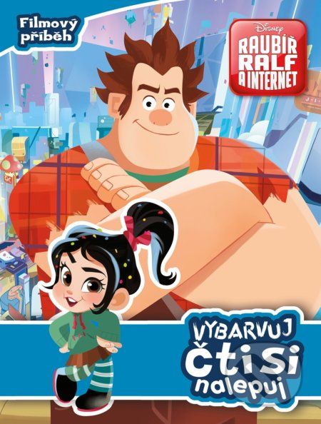 Raubíř Ralf 2: Vybarvuj, čti si, nalepuj - - obrázek 1