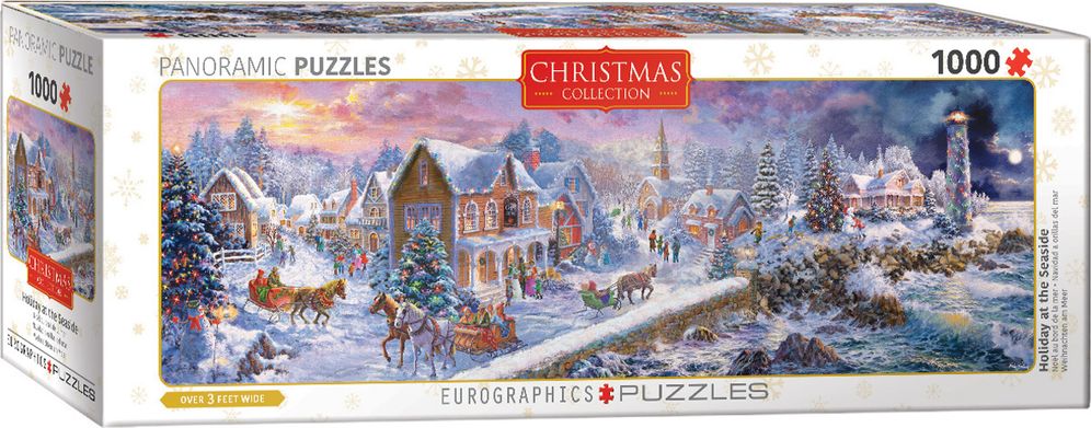 EuroGraphics Puzzle 1000 dílků Nicky Boheme - Holiday at the Seaside - obrázek 1
