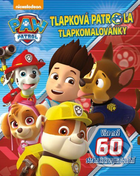 Tlapková patrola: Tlapkomalovánky - - obrázek 1