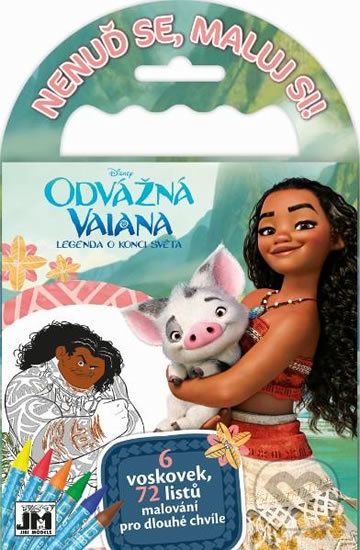 Vaiana - Omalovánky na cesty - - obrázek 1