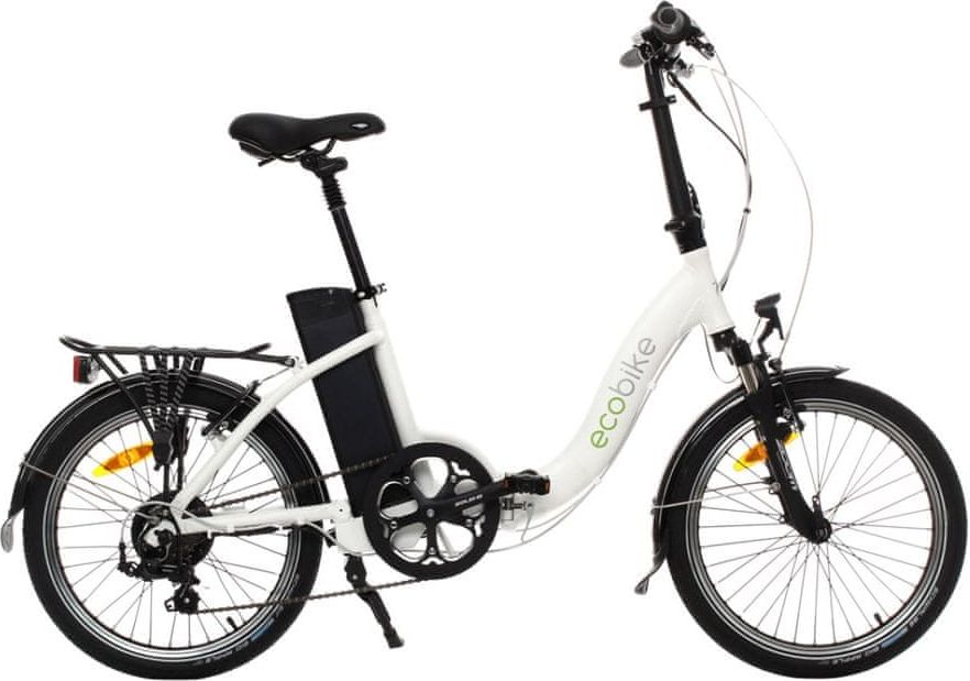 Eco Bike Elektrokolo skládací EVEN WHITE - obrázek 1