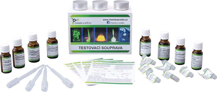 Chemie a světlo Testovací souprava - obrázek 1
