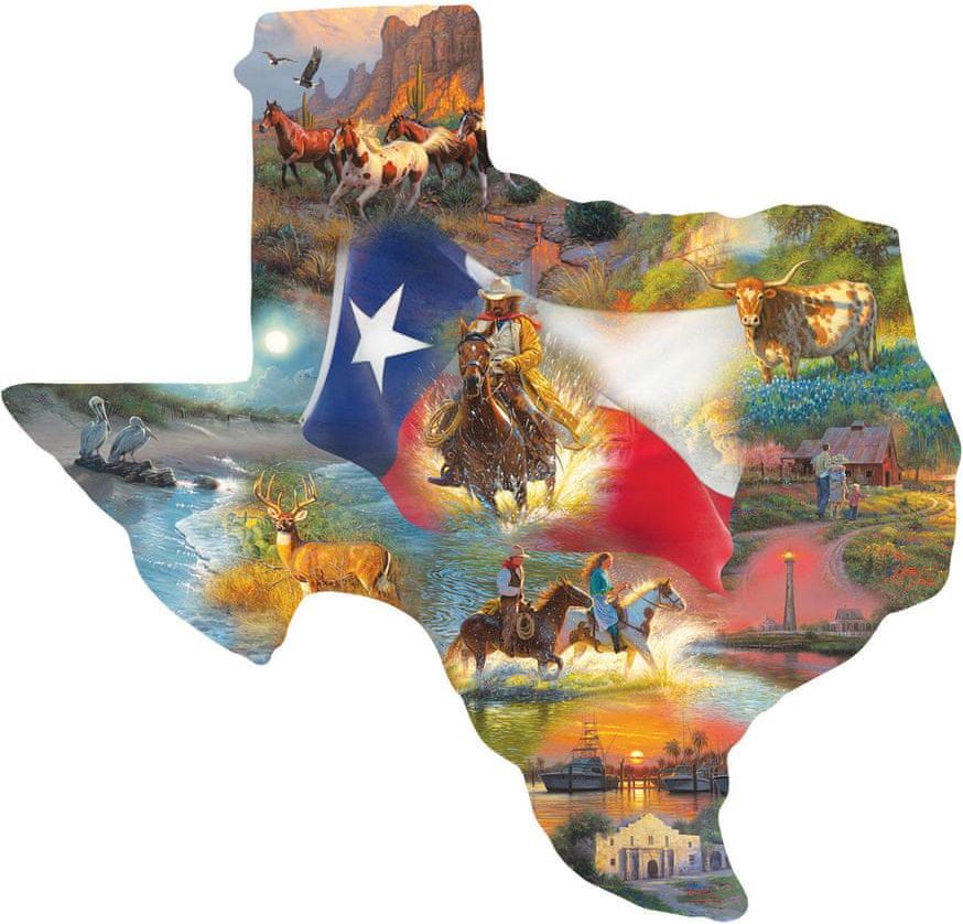 SunsOut Puzzle 1000 dílků XXL dílků - Mark Keathley - Images of Texas - obrázek 1