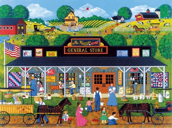 SunsOut Puzzle 1000 dílků Sheila Lee - McKenna's General Store - obrázek 1