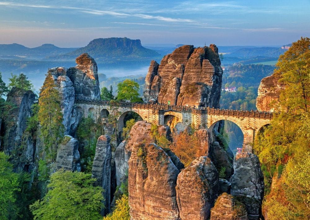 Blue Bird Puzzle 500 dílků The Bastei Bridge - obrázek 1