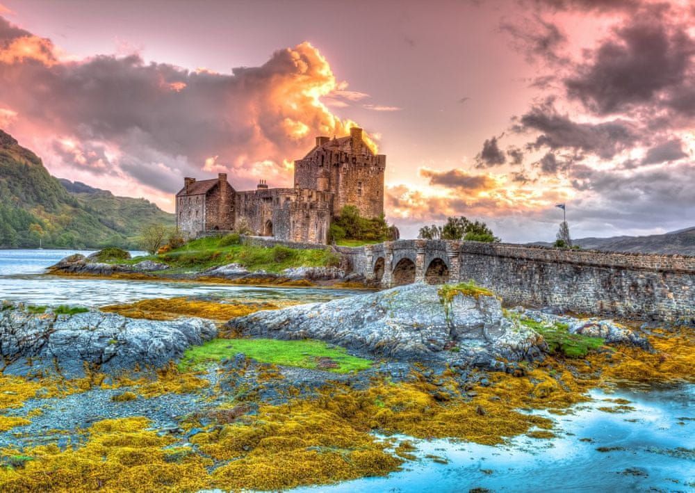 Blue Bird Puzzle 3000 dílků Eilean Donan Castle, Scotland - obrázek 1