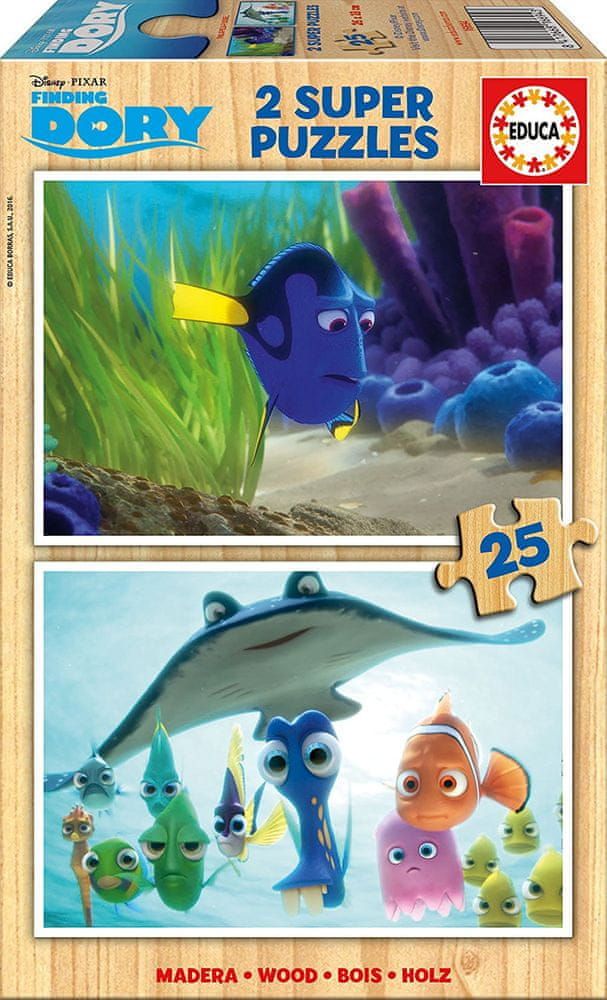 Educa 16694 Finding DORY 2x25 dílků - obrázek 1