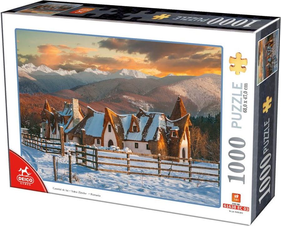 D-Toys Puzzle 1000 dílků Romania - obrázek 1