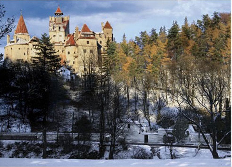 D-Toys Puzzle 500 dílků Jigsaw Puzzle - 500 dílků - Romania : Bran Castle - obrázek 1